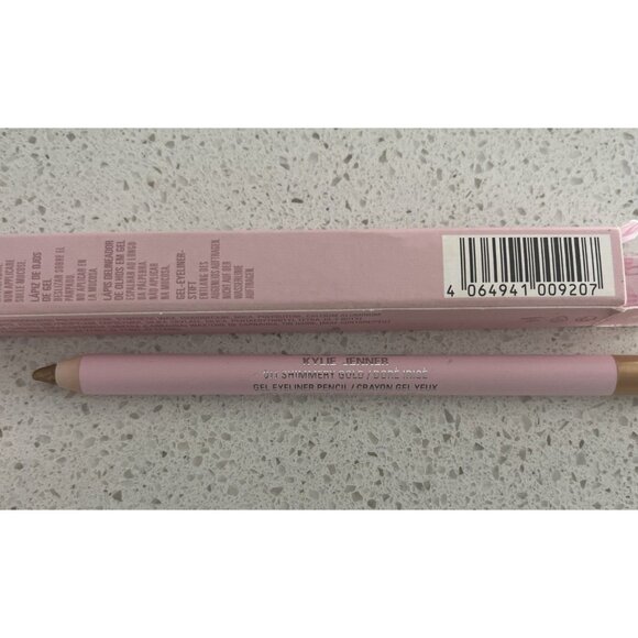 KYLIE JENNER KYLINER GEL EYELINER PENCIL #011 Gold Shimmer New in Box Creamy - Picture 5 of 5